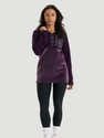 Sweat Polaire Femme Demi-zip - Col V, Manches Longues, Poches, Coupe Ample Pour Automne/hiver - 10