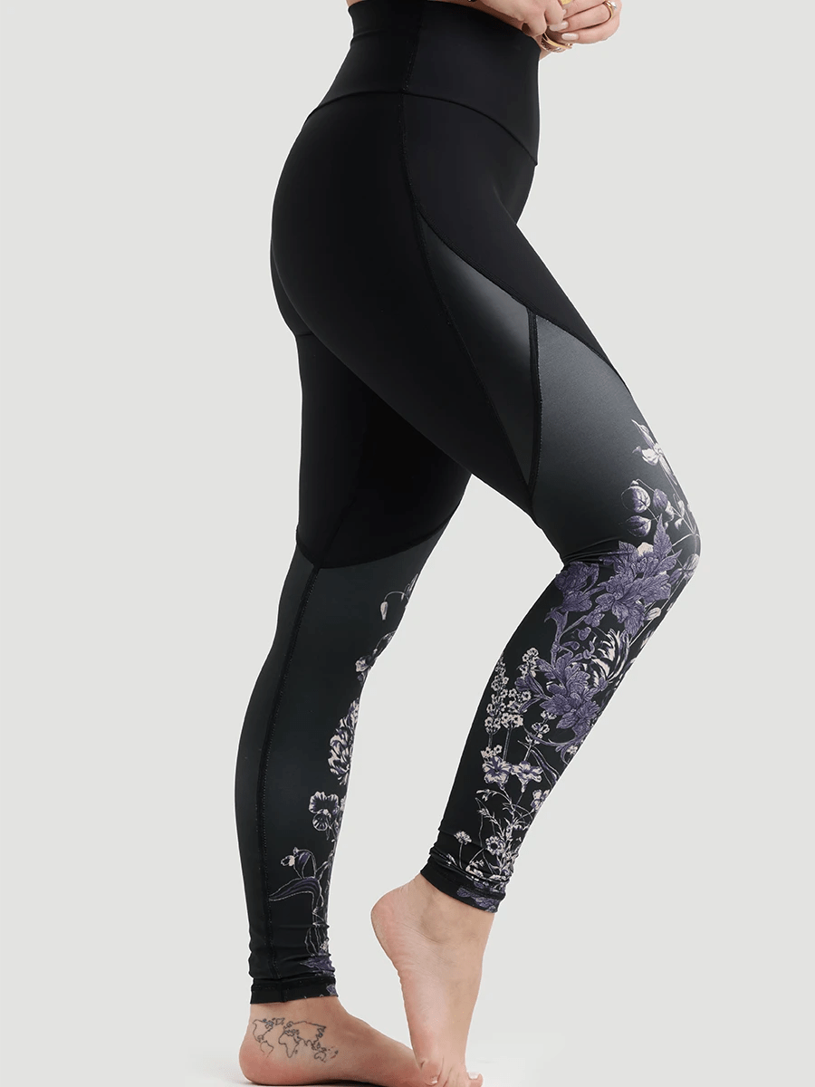 Ecomove Ecochic Seduction High Rise Legging Mystic Flower