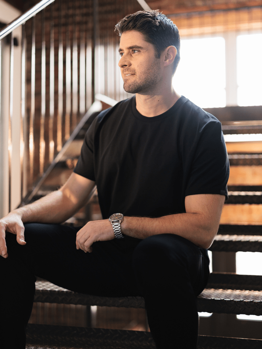 T shirt top classique homme