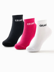 Bas court ORAKI paquet de 2 - Blanc