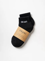 ORAKI Short Socks, 2-Pack - Black
