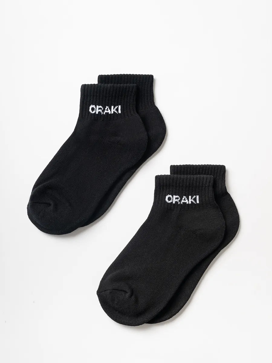 Bas court ORAKI paquet de 2 - Noir