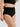 Bas de Bikini Taille Haute Drapée Glory - Noir