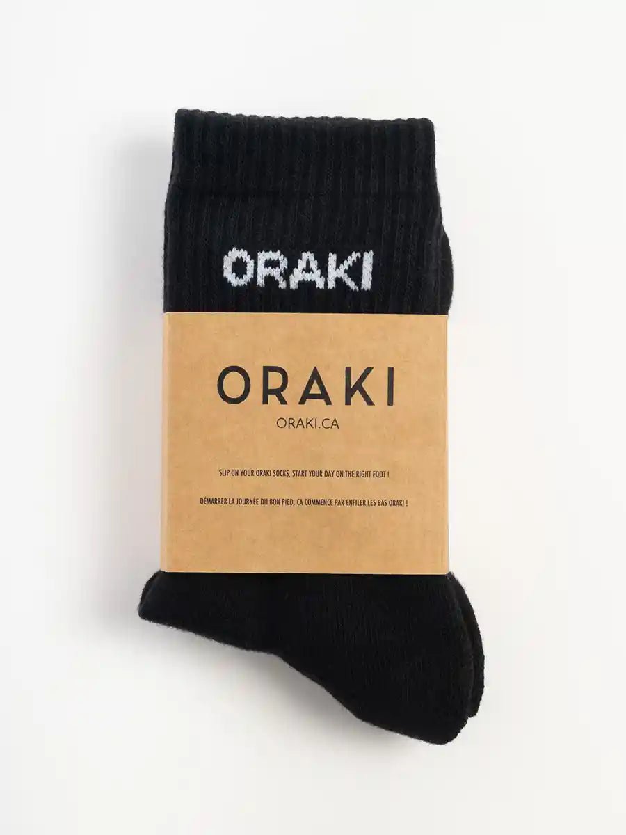 Bas ORAKI noir paquet de 2