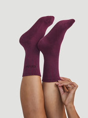 ORAKI Socks, 2-Pair Pack - Warm Bordeaux