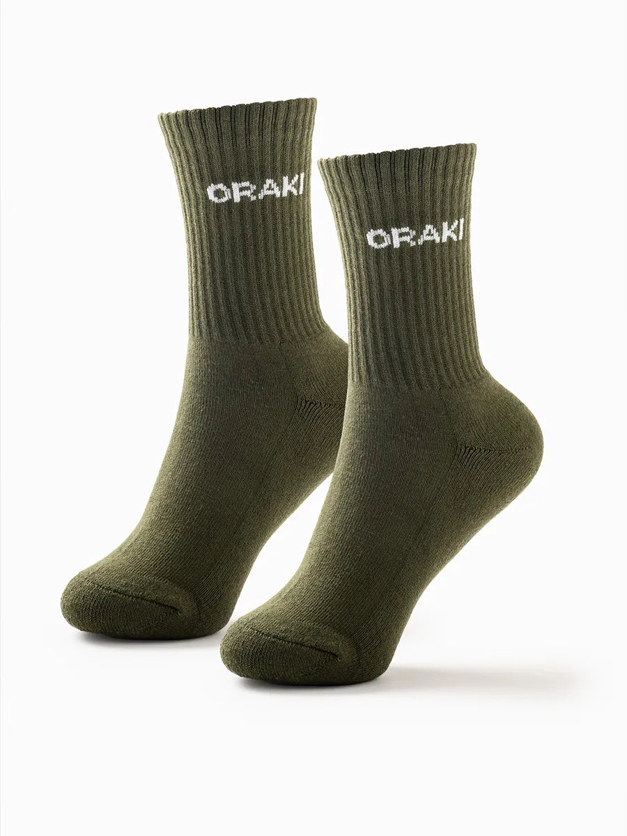 Bas ORAKI paquet de 2 - Dark Kaki