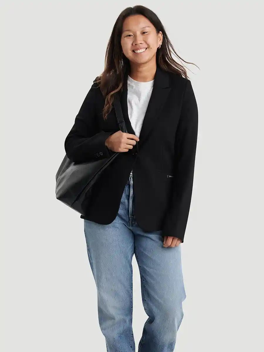 Blazer ajusté - Noir