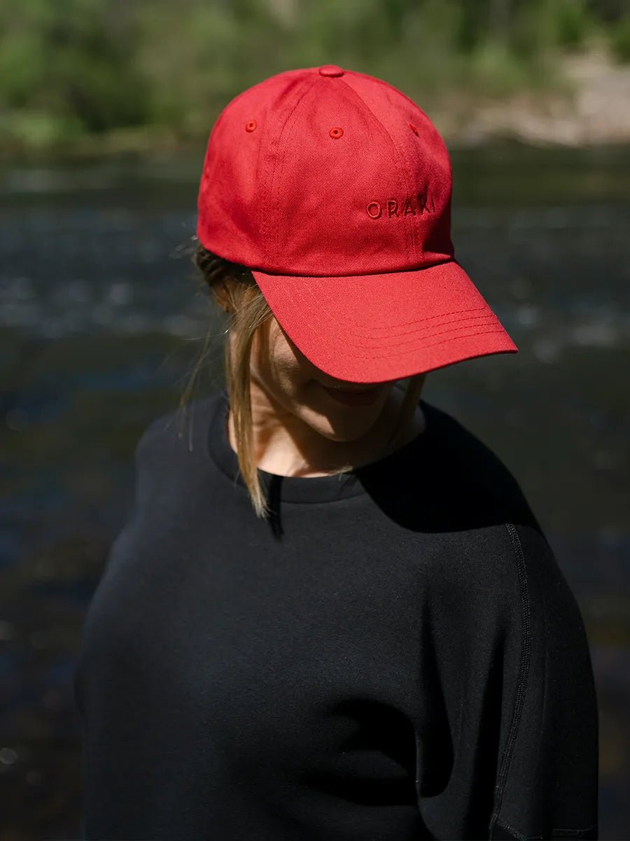Casquette décontractée - Rouge
