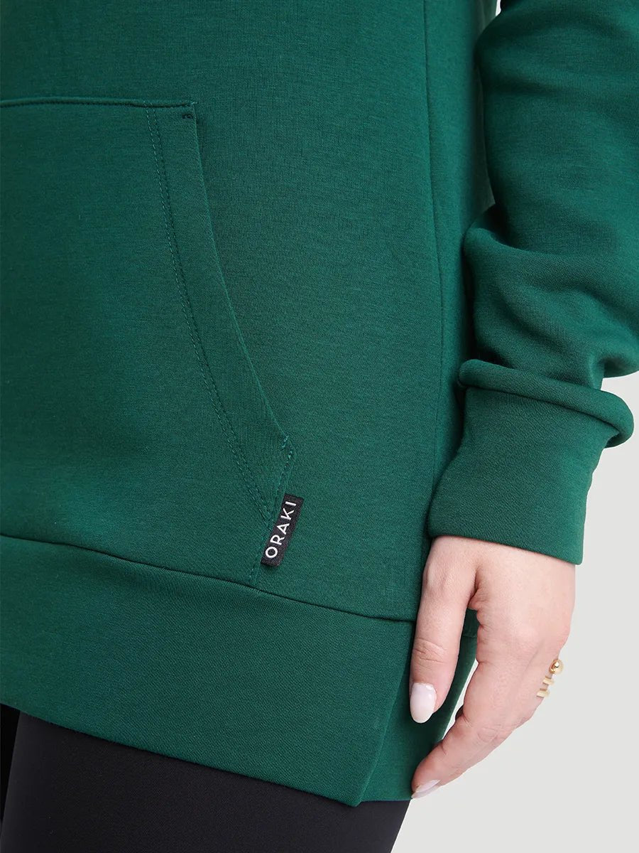 Chandail à capuchon classique Modaluxe - Cèdre