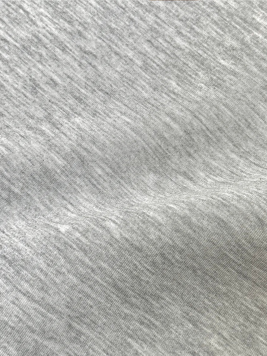 Chandail à capuchon Éponge Doux - Gris chiné
