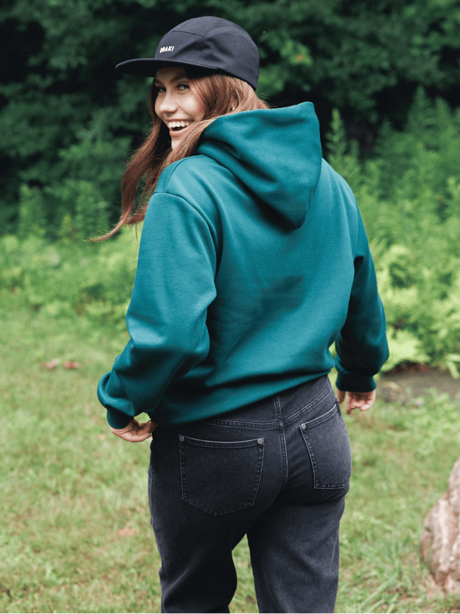 Chandail à capuchon Fleece Feel Good - Pine