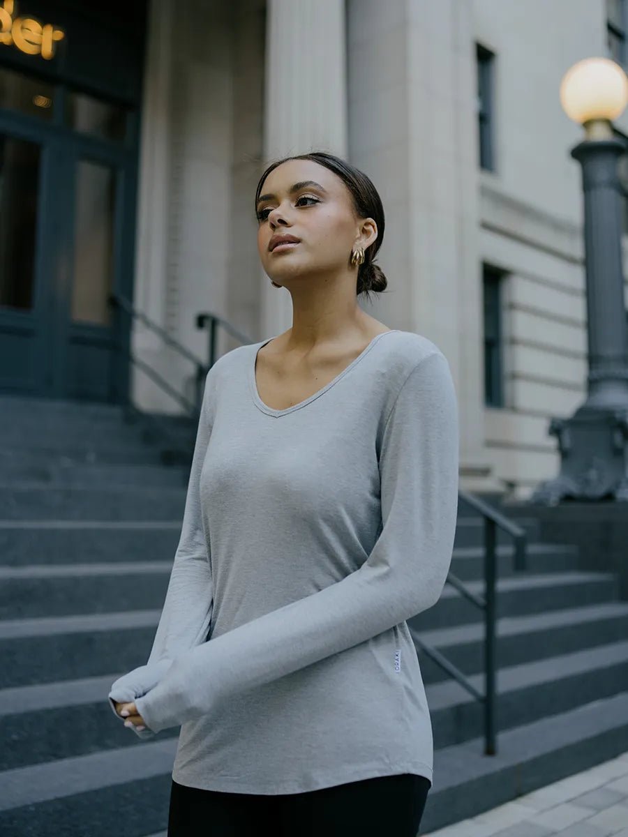 Zoey porte la taille S | Zoey is wearing size S