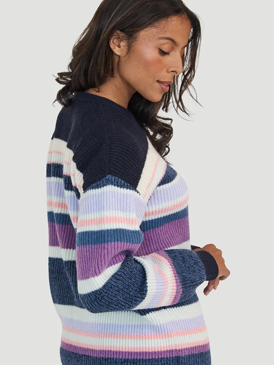 Charlevoix Knit Long-Sleeved Crewneck - Bas St-Laurent
