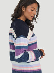 Charlevoix Knit Long-Sleeved Crewneck - Bas St-Laurent