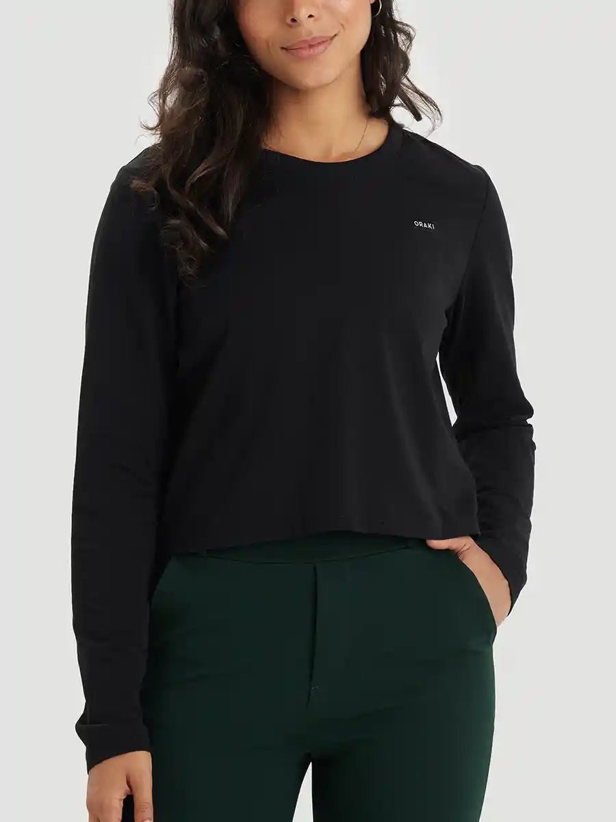 Camille porte la taille S | Camille is wearing size S