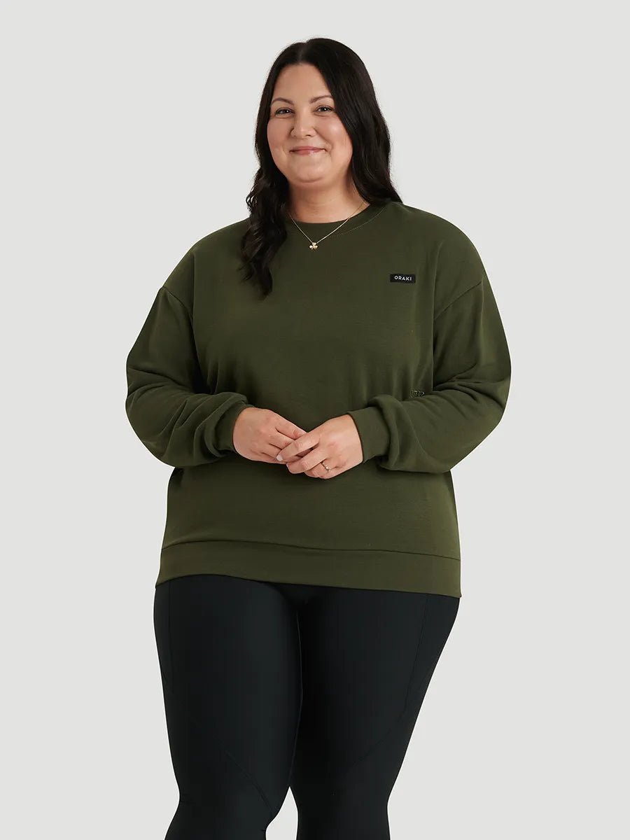 Marie Eve porte la taille L/XL | Marie Eve is wearing size L/XL