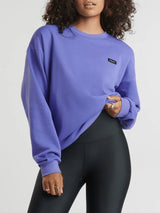 French Terry Extra Oversized Crewneck - Very Peri