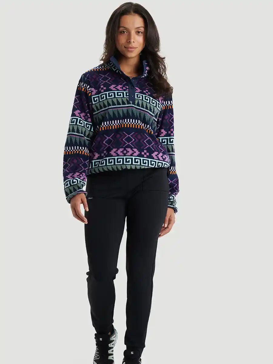 Chandail Demi - Boutons Polaire Roadtrip - Banff