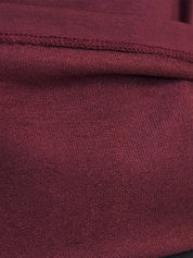 TLJ Souplesse French Terry Long-Sleeved Sweatshirt - Warm Bordeaux