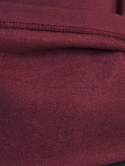 Chandail long TLJ French terry Souplesse - Bordeaux chaud
