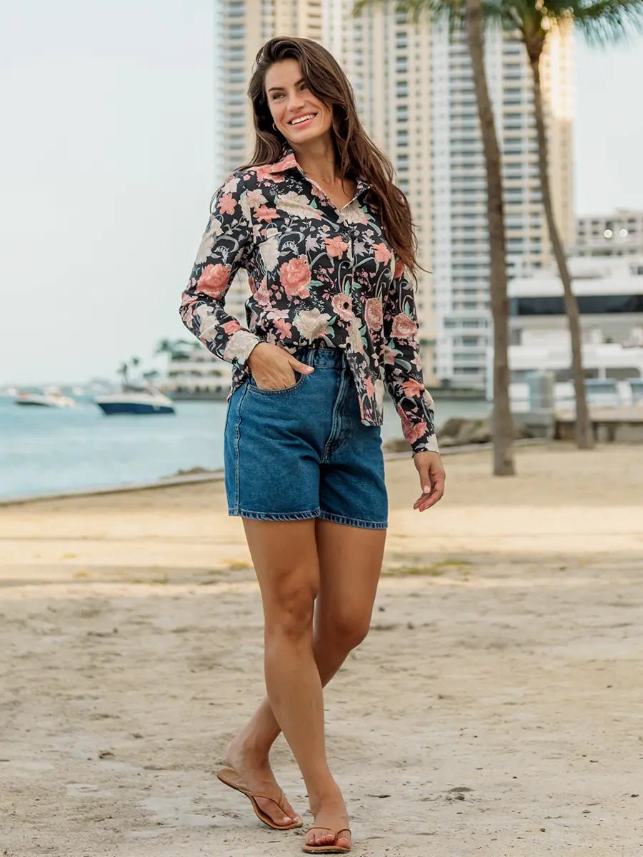Lauren porte la taille S | Lauren is wearing size S