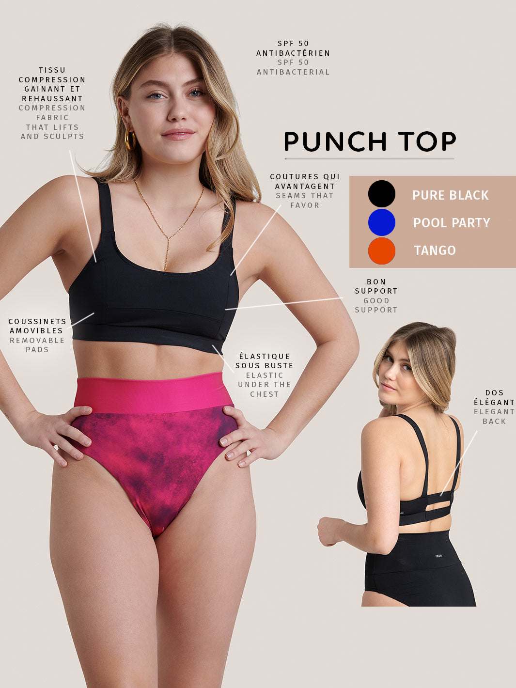 Punch Top - Pure Black