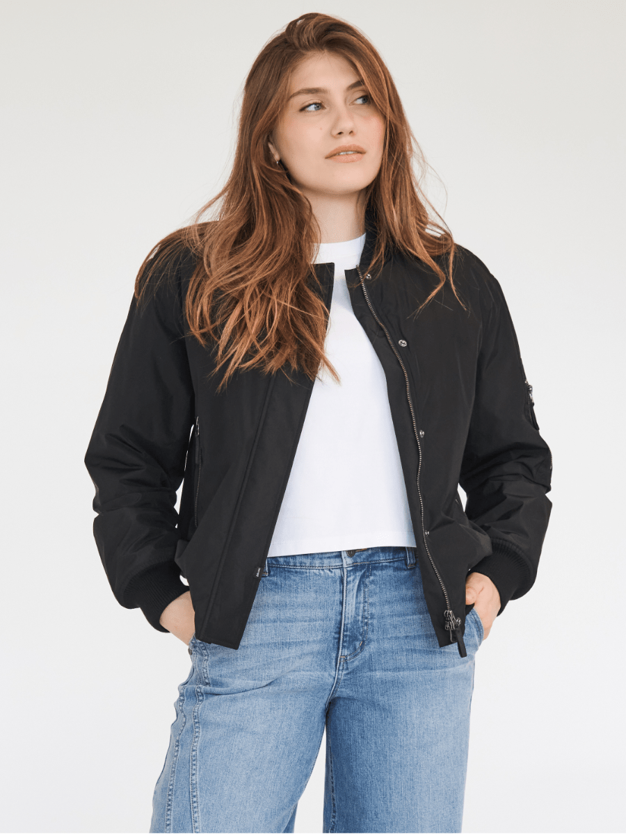 Le Bomber doublé - Noir
