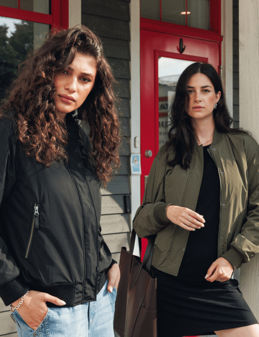 Le Bomber doublé - Olive militaire