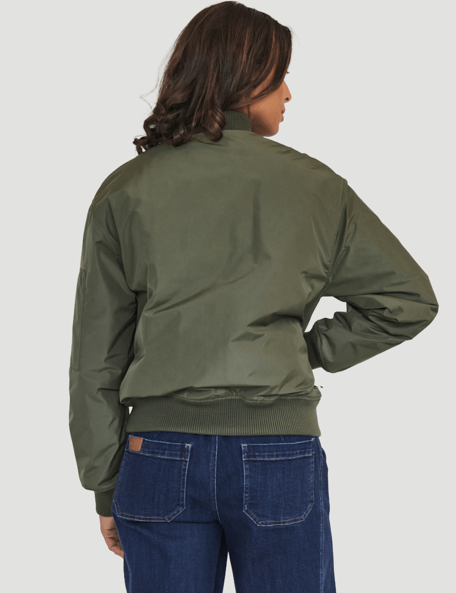 Le Bomber doublé - Olive militaire