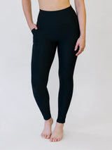 Ecocurve High-Rise 25" legging with pockets - Black