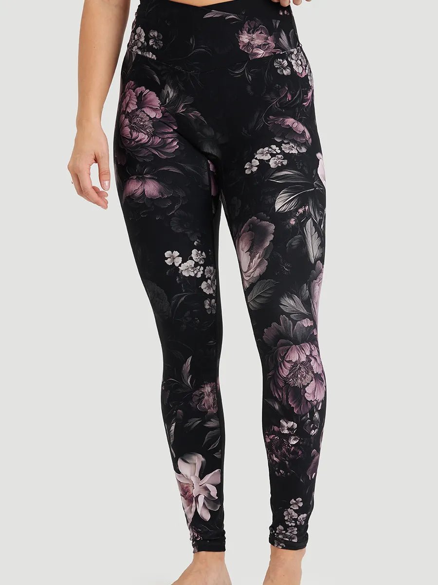 Legging classique taille haute croisée Ecocurve - Audace