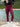 Ecocurve High-rise Legging with pockets - Dark Cherry
