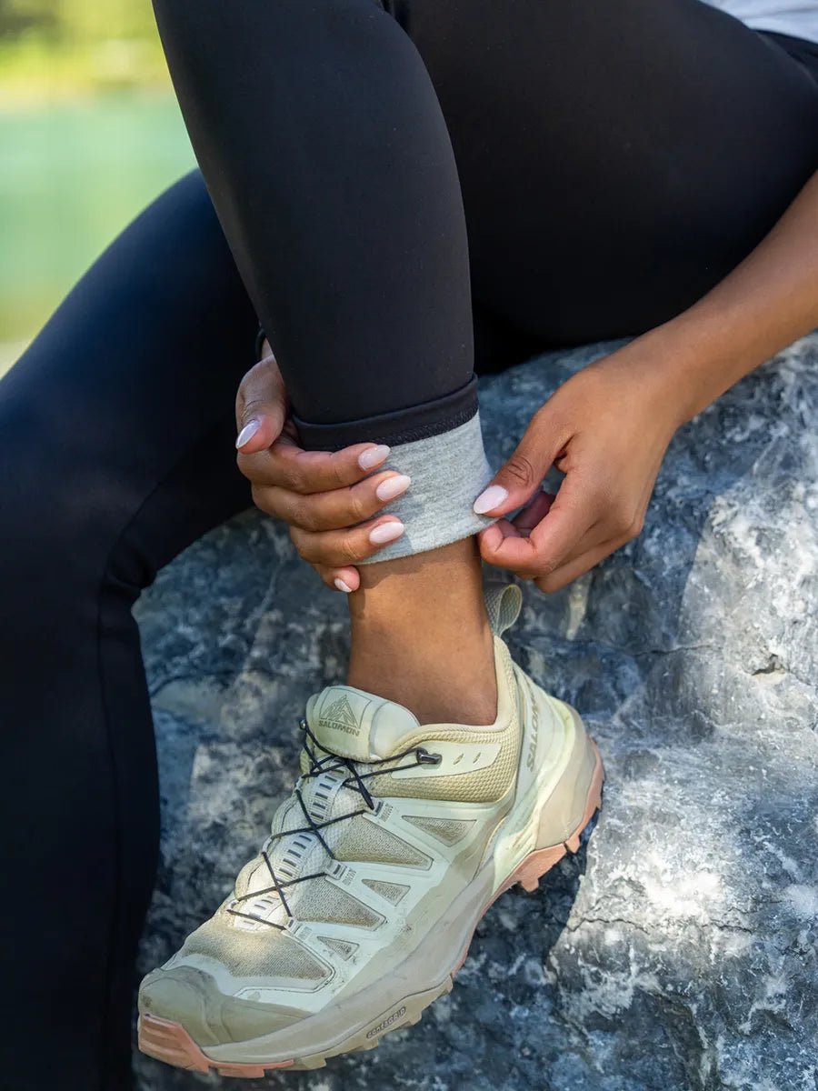 Legging taille haute Ecomove doublé polaire - Noir