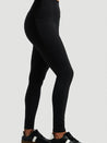 Legging Vigueur Taille Haute avec Poches Ecomove et Jacquard - Noir