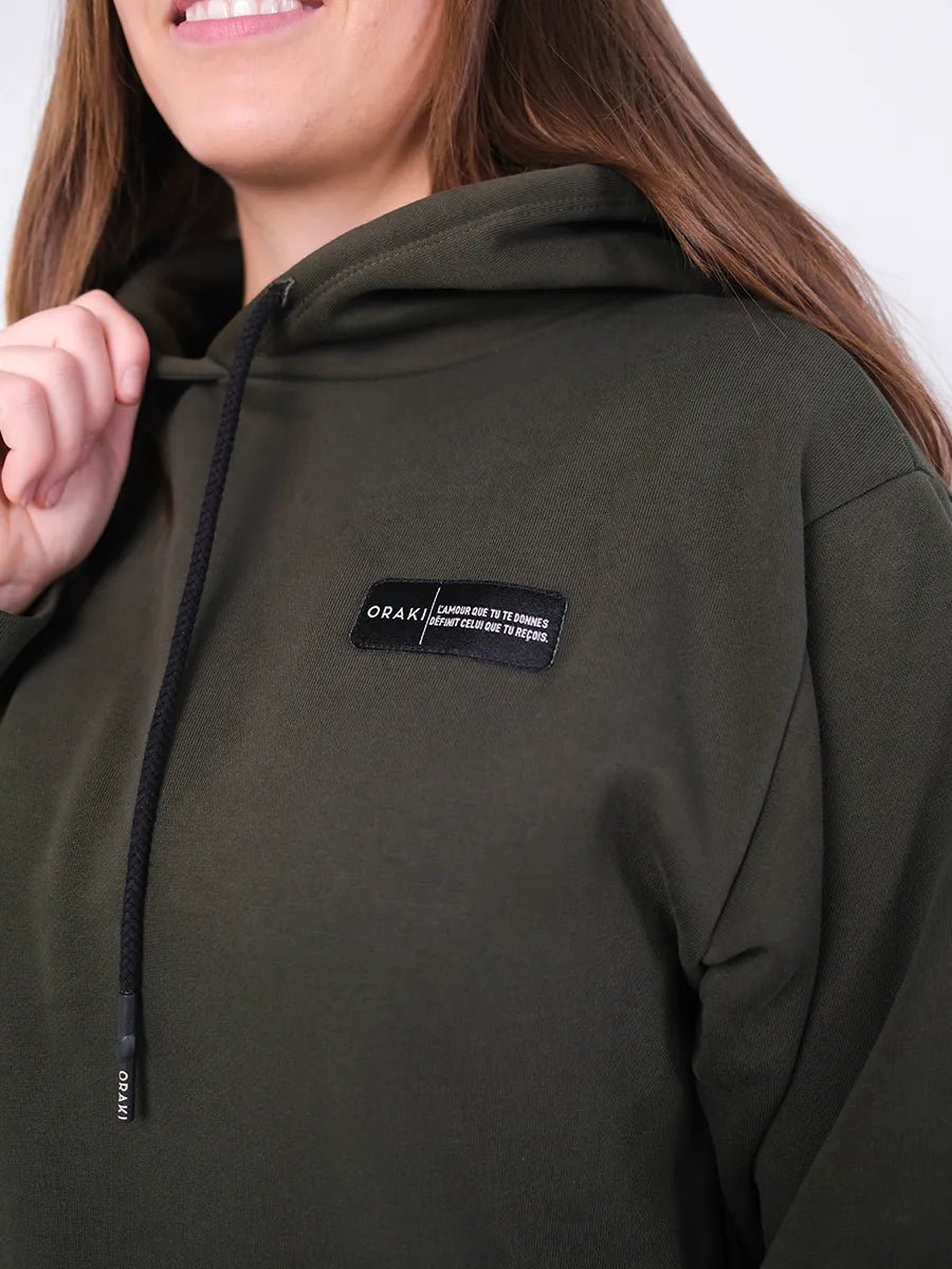 Oversized hoodie - Boisé