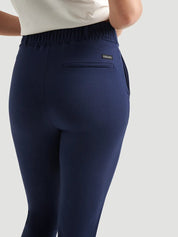 Pantalon à jambes étroites Ponte Contour - Marine