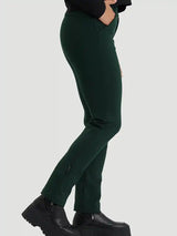 Slim-Leg Pants - Laurel Green