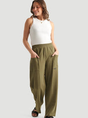 Pantalon ballon FreeDaily - Olive