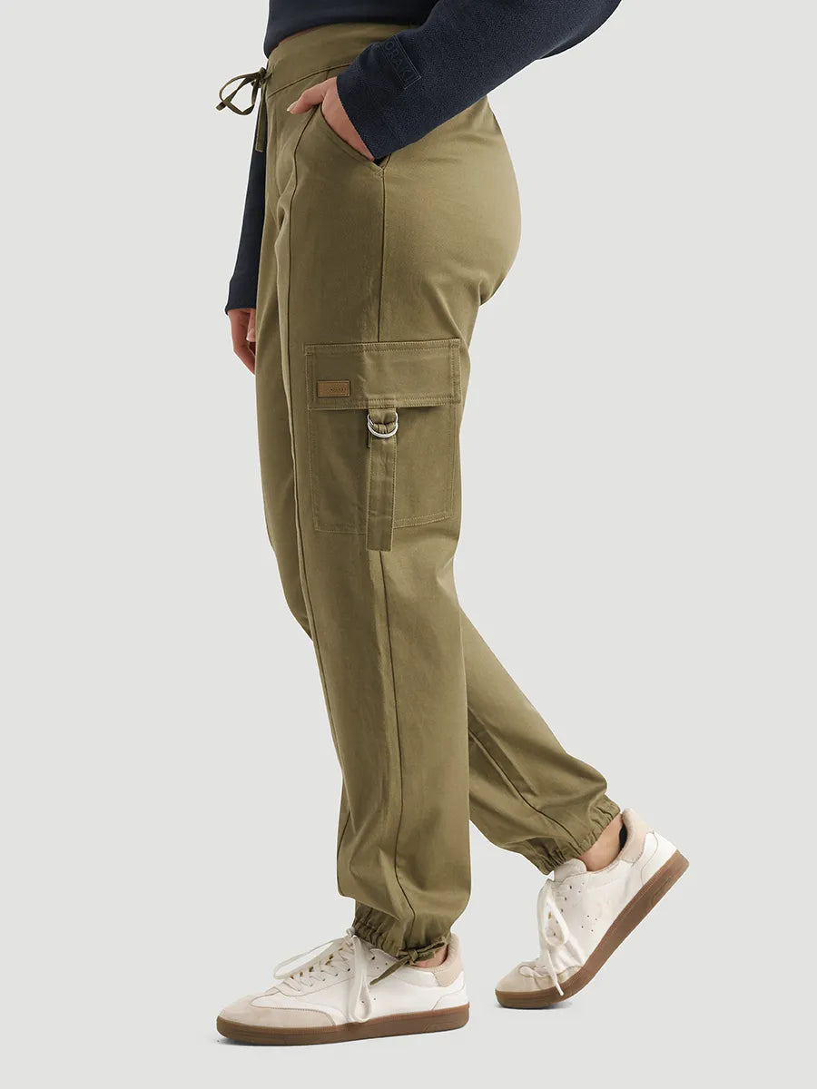 Pantalon cargo avec ourlet ajustable - Dune