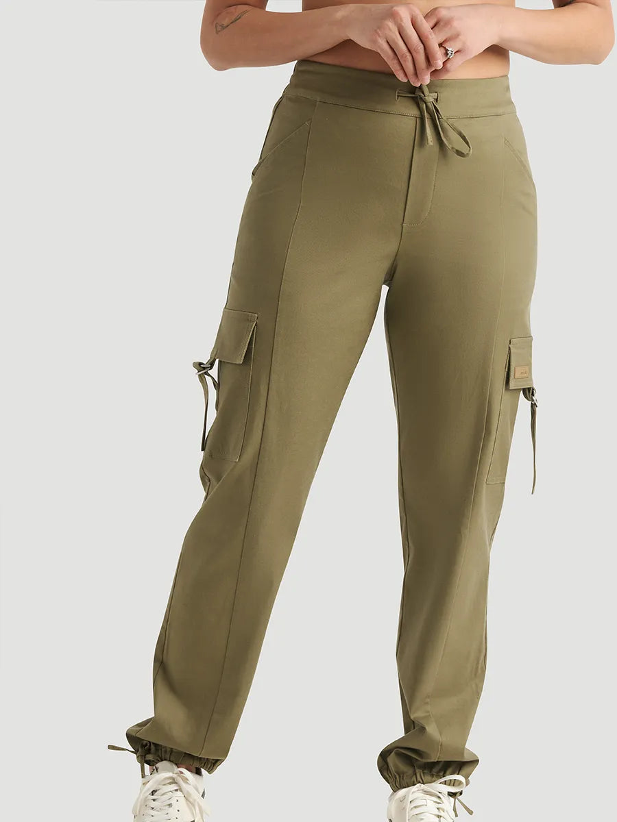 Pantalon cargo avec ourlet ajustable - Dune