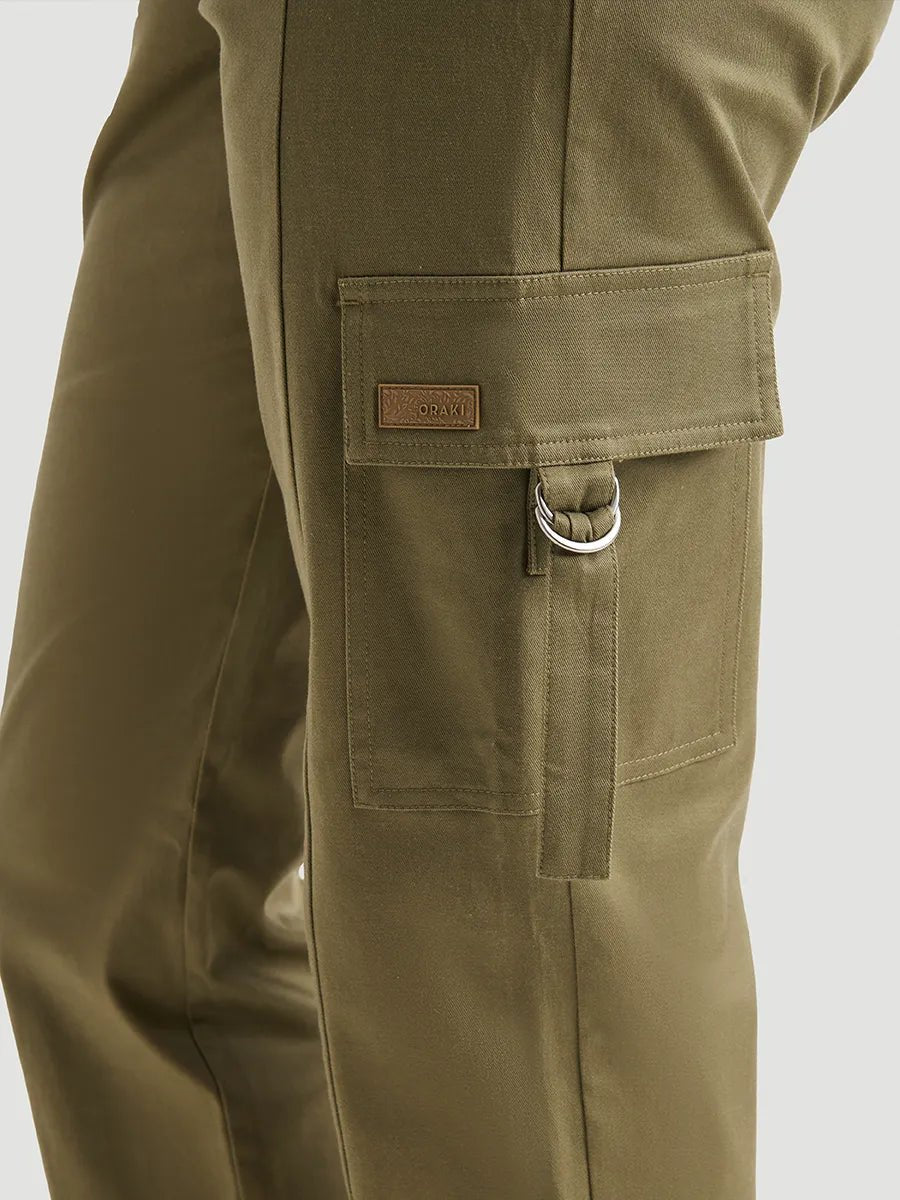 Pantalon cargo avec ourlet ajustable - Dune