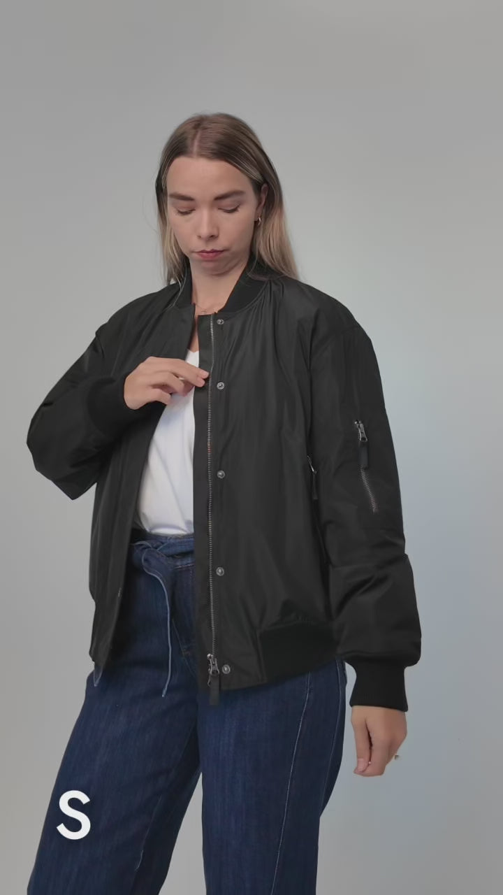 Le Bomber doublé - Noir