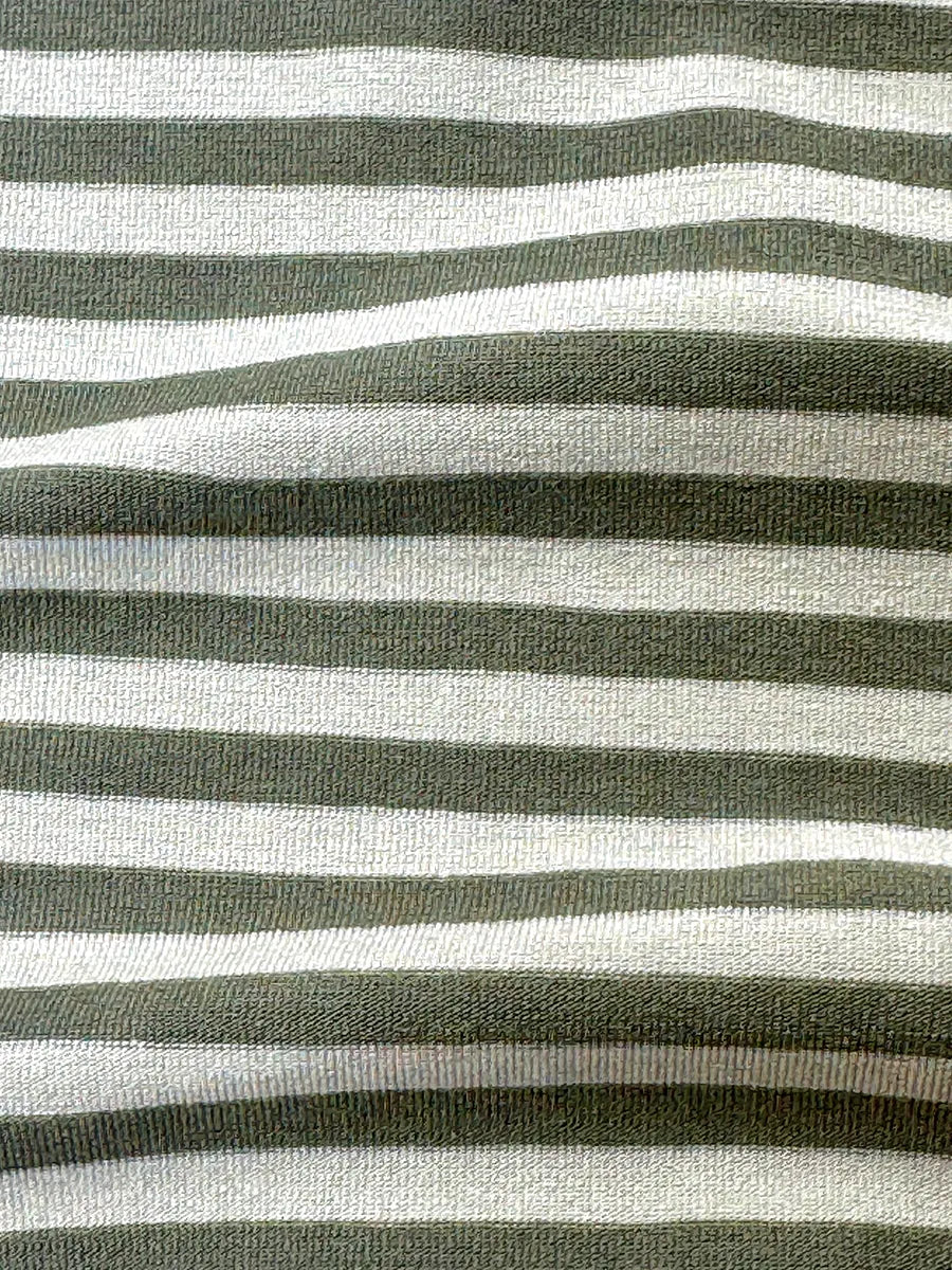 Robe à manches chauve-souris Jersey stretch - Sauge Mix