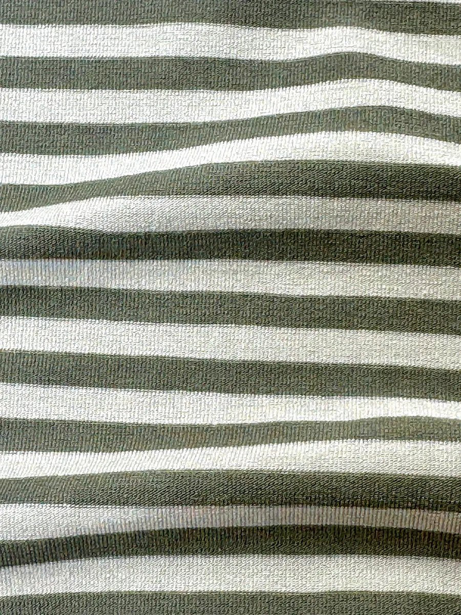 Robe à manches chauve - souris Jersey stretch - Sauge Mix