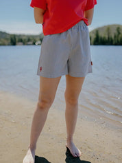Short d'été - Rayures marine