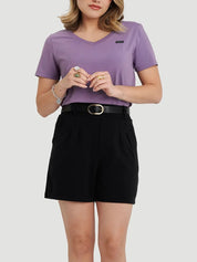 Short Habillé à Plis Ponte Essentiel 2.0 - Noir