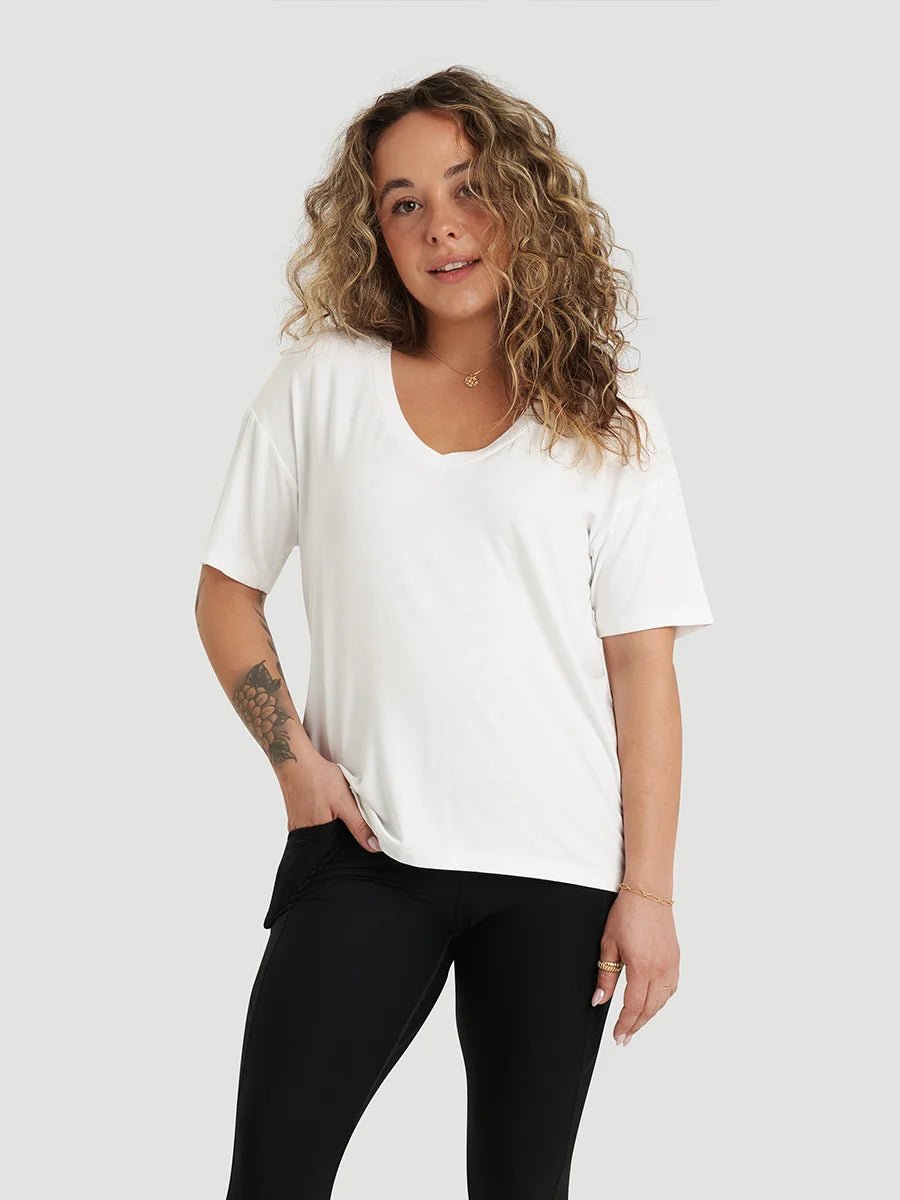 Alexia porte la taille S | Alexia is wearing size S