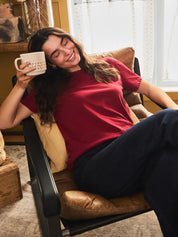 Camille porte la taille S | Camille is wearing size S