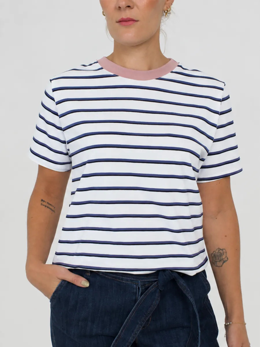 Basic Jersey AirTouch T-Shirt - Lumi Stripes
