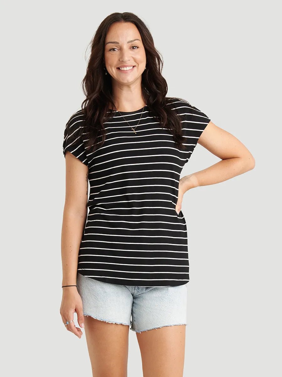 Andréanne porte la taille S | Andréanne is wearing size S